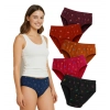 Pack of_6 Women's Cotton Printed Hipster Panty (Multicolor) Pack of_6 Women's Cotton Printed Hipster Panty (Multicolor)