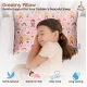Soft Plush Printed Baby Infant Pillow for Kids Age 1 To 5 Years (Pink)