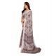 Women's Georgette Printed Saree With Unstitched Blouse 5.5Mtr (Grey) Women's Georgette Printed Saree With Unstitched Blouse 5.5Mtr (Grey)