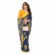 Women's Georgette Printed Saree With Unstitched Blouse 5.5Mtr (Blue) Women's Georgette Printed Saree With Unstitched Blouse 5.5Mtr (Blue)