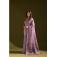 Women's Blended_Cotton Floral Saree With Unstitched Blouse 5.5Mtr (Lavender)