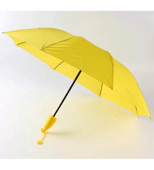 Banana Umbrella – Compact Foldable Umbrella with Banana-Shaped Case (Color: Assorted )