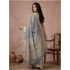Women's Cotton Printed Saree With Unstitched Blouse 5.5Mtr (Gray) Women's Cotton Printed Saree With Unstitched Blouse 5.5Mtr (Gray)