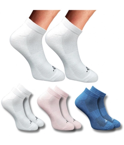 3_Pair Set Unisex Casual Cotton Printed Low Cut Socks (Multicolor)