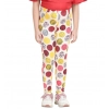 Girl's Cotton Lycra Floral Elasticated Jeggings (Multicolor) Girl's Cotton Lycra Floral Elasticated Jeggings (Multicolor)