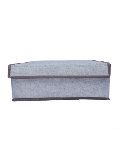 Polypropylene 3 Divider Storage Box (Multicolor)