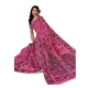 Women's Georgette Printed Saree With Unstitched Blouse 5.5Mtr (Pink) Women's Georgette Printed Saree With Unstitched Blouse 5.5Mtr (Pink)