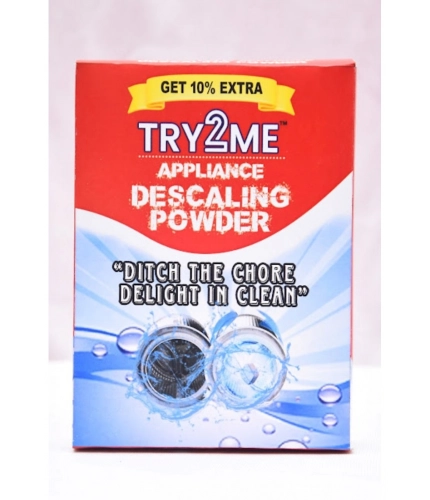 TRY2ME Washing Machine - Appliance Descaling powder (White)