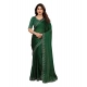Women's Georgette Printed Saree With Unstitched Blouse 5.5Mtr (Green) Women's Georgette Printed Saree With Unstitched Blouse 5.5Mtr (Green)