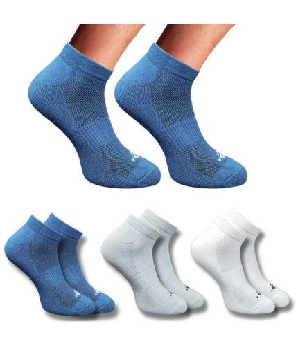 3_Pair Set Unisex Casual Cotton Printed Low Cut Socks (Multicolor)