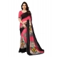 Women's Georgette Printed Saree With Unstitched Blouse 5.5Mtr (Multicolor) Women's Georgette Printed Saree With Unstitched Blouse 5.5Mtr (Multicolor)