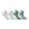 4_Pair Set Unisex Casual Cotton Printed Ankle Length Socks (Multicolor)