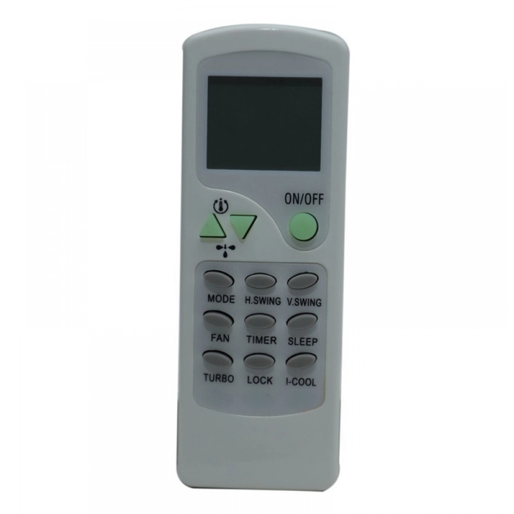 Ecomoye AC Remote No. 7C (No Backlight), Compatible/Replacement for Onida AC Remote Control, White (Exactly Same Remote will Only Work)
