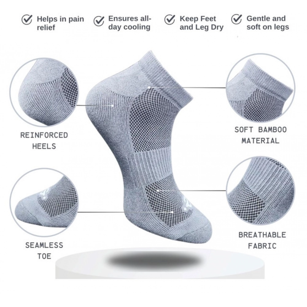 3_Pair Set Unisex Casual Cotton Printed Low Cut Socks (Multicolor) 3_Pair Set Unisex Casual Cotton Printed Low Cut Socks (Multicolor)
