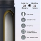 650 Ml Double Wall Insulated Stainless Steel Water Bottle With Flip Lid (Black)