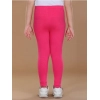 Girl's Cotton Lycra Solid Elasticated Leggings (Pink) Girl's Cotton Lycra Solid Elasticated Leggings (Pink)