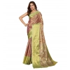 Women's Jacquard Saree With Unstitched Blouse 5.5Mtr (Multicolor)