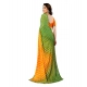 Women's Georgette Printed Saree With Unstitched Blouse 5.5Mtr (Green) Women's Georgette Printed Saree With Unstitched Blouse 5.5Mtr (Green)
