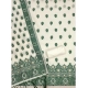 Women's Banarasi Silk Printed Unstitched Salwar Suit Material With Dupatta (Bottle Green, 3Mtrs)