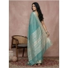 Women's Cotton Printed Saree With Unstitched Blouse 5.5Mtr (Teal) Women's Cotton Printed Saree With Unstitched Blouse 5.5Mtr (Teal)