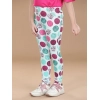 Girl's Cotton Lycra Floral Elasticated Jeggings (Multicolor) Girl's Cotton Lycra Floral Elasticated Jeggings (Multicolor)