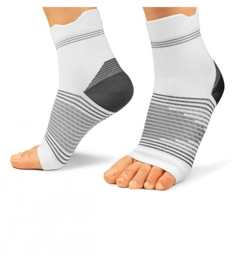 3_Pair Set Unisex Casual Cotton Printed Ankle Length Support Socks (Multicolor)