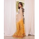 Women's Blended_Cotton Woven_Motifs Saree With Unstitched Blouse 5.5Mtr (Yellow)