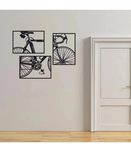 Cycle Serenity Wood Bicycle Wall Decor