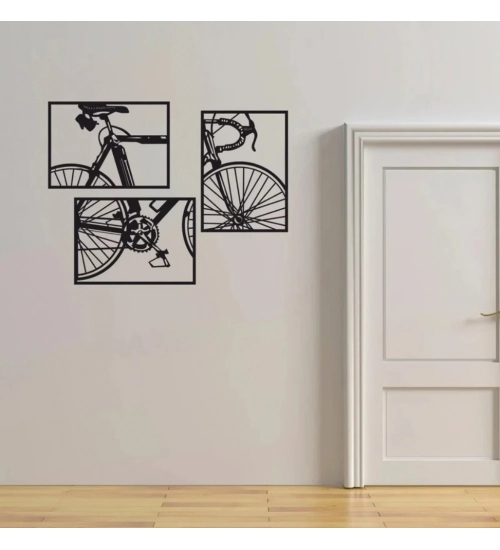Cycle Serenity Wood Bicycle Wall Decor
