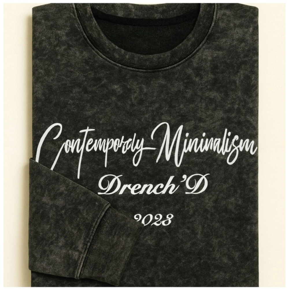 Men's Cotton Acid wash T-shirt (Grey) Men's Cotton Acid wash T-shirt (Grey)