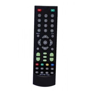 Ecomoye Set Top Box Remote No. 359, Compatible/Replacement for SSDN Set Top Box Remote Control, Black (Exactly Same Remote will Only Work)