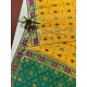 Women's Patola Silk Meena And Zari Woven Saree With Unstitched Blouse 5.5Mtr (Yellow) Women's Patola Silk Meena And Zari Woven Saree With Unstitched Blouse 5.5Mtr (Yellow)