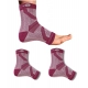 3_Pair Set Unisex Casual Cotton Printed Ankle Length Support Socks (Multicolor)