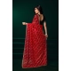 Women's Net Sequence Saree With Unstitched Blouse 5.5Mtr (Red) Women's Net Sequence Saree With Unstitched Blouse 5.5Mtr (Red)