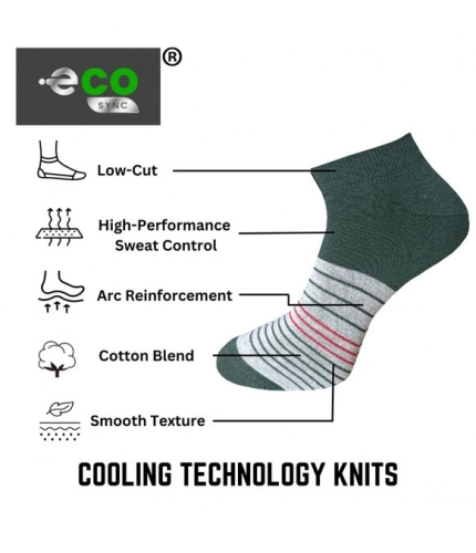3_Pair Set Unisex Casual Cotton Printed Low Cut Socks (Multicolor) 3_Pair Set Unisex Casual Cotton Printed Low Cut Socks (Multicolor)