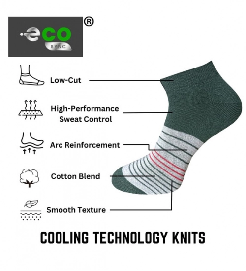 3_Pair Set Unisex Casual Cotton Printed Low Cut Socks (Multicolor) 3_Pair Set Unisex Casual Cotton Printed Low Cut Socks (Multicolor)