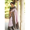 Women's Soft Lichi Silk Printed Saree With Unstitched Blouse 5.5Mtr (Light-Pink) Women's Soft Lichi Silk Printed Saree With Unstitched Blouse 5.5Mtr (Light-Pink)