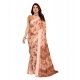Women's Georgette Printed Saree With Unstitched Blouse 5.5Mtr (Brown) Women's Georgette Printed Saree With Unstitched Blouse 5.5Mtr (Brown)