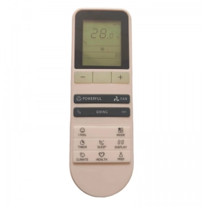 Ecomoye AC Remote No. 227 (No Backlight), Compatible/Replacement for Bluestar AC Remote Control, White (Exactly Same Remote will Only Work)