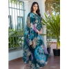 Women's Cotton Blend Printed Kurti With Pant Dupatta Set (Rama) Women's Cotton Blend Printed Kurti With Pant Dupatta Set (Rama)