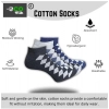 3_Pair Set Unisex Casual Cotton Printed Low Cut Socks (Multicolor) 3_Pair Set Unisex Casual Cotton Printed Low Cut Socks (Multicolor)