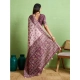 Women's Silk Blend Printed Saree With Unstitched Blouse 5.5Mtr (Grey) Women's Silk Blend Printed Saree With Unstitched Blouse 5.5Mtr (Grey)