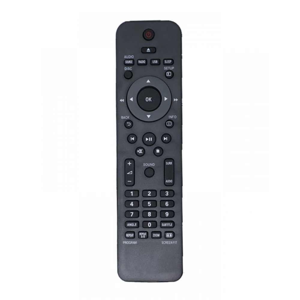 Ecomoye Home Theatre Remote No. PH31, Compatible/Replacement for Philips DVD and Home Theatre System Remote Control, Black (Exactly Same Remote will Only Work)