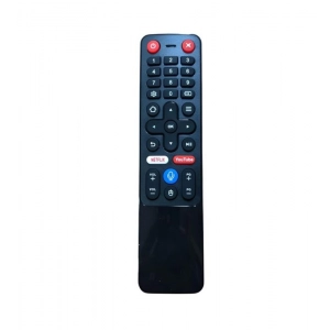 Ecomoye Smart TV Remote No. 1187 (with Voice) with YouTube & Hotstar Functions, Compatible/Replacement for YC Smart TV LCD/LED Remote Control, Black (Exactly Same Remote will Only Work)