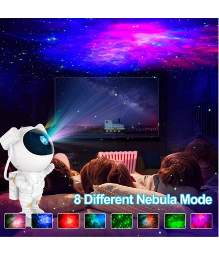 Plastic Galaxy Projector Night Lamp – Astronaut Design
