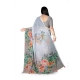 Women's Georgette Floral Printed Saree With Unstitched Blouse 5.5Mtr (Grey) Women's Georgette Floral Printed Saree With Unstitched Blouse 5.5Mtr (Grey)