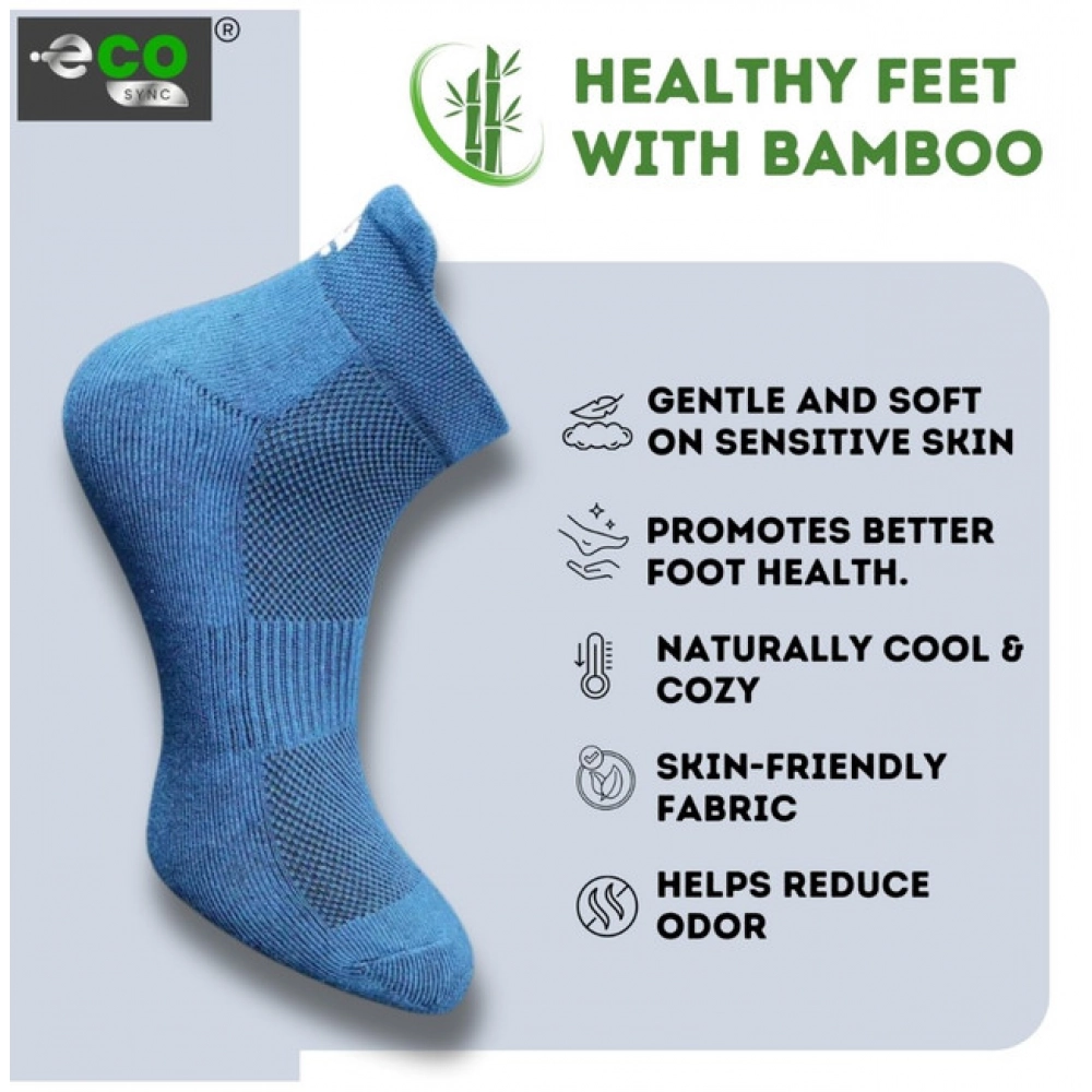 4_Pair Set Unisex Casual Cotton Printed Ankle Length Socks (Multicolor)