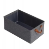 Polypropylene The Foldable Cloth Organizer Box With Handle (Multicolor)