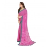 Women's Georgette Printed Saree With Unstitched Blouse 5.5Mtr (Pink) Women's Georgette Printed Saree With Unstitched Blouse 5.5Mtr (Pink)