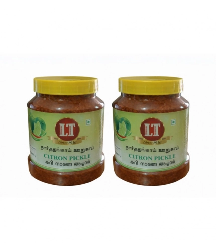 Pack of_2 500GM LT Citron Pickle Traditional Digestive Side Dish (Red)